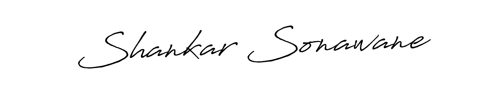 Design your own signature with our free online signature maker. With this signature software, you can create a handwritten (Antro_Vectra_Bolder) signature for name Shankar Sonawane. Shankar Sonawane signature style 7 images and pictures png
