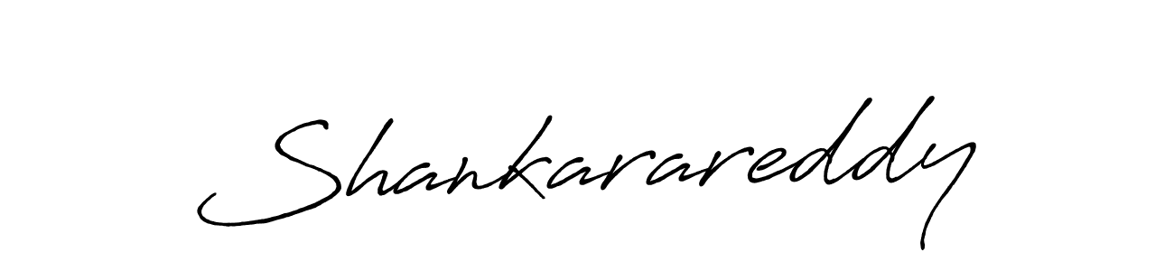 How to make Shankarareddy name signature. Use Antro_Vectra_Bolder style for creating short signs online. This is the latest handwritten sign. Shankarareddy signature style 7 images and pictures png