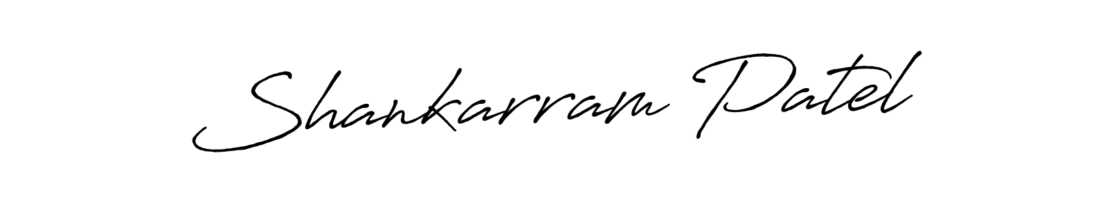 Make a beautiful signature design for name Shankarram Patel. Use this online signature maker to create a handwritten signature for free. Shankarram Patel signature style 7 images and pictures png