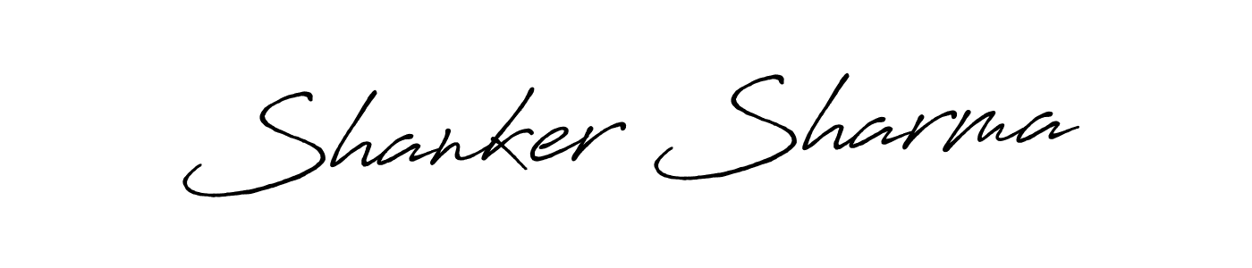 You should practise on your own different ways (Antro_Vectra_Bolder) to write your name (Shanker Sharma) in signature. don't let someone else do it for you. Shanker Sharma signature style 7 images and pictures png