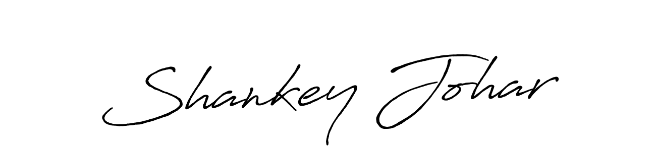 The best way (Antro_Vectra_Bolder) to make a short signature is to pick only two or three words in your name. The name Shankey Johar include a total of six letters. For converting this name. Shankey Johar signature style 7 images and pictures png
