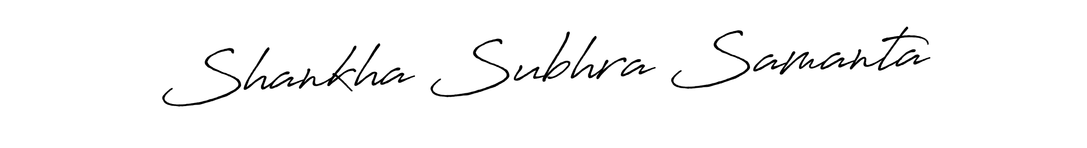 Once you've used our free online signature maker to create your best signature Antro_Vectra_Bolder style, it's time to enjoy all of the benefits that Shankha Subhra Samanta name signing documents. Shankha Subhra Samanta signature style 7 images and pictures png