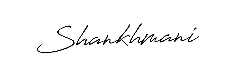 How to make Shankhmani name signature. Use Antro_Vectra_Bolder style for creating short signs online. This is the latest handwritten sign. Shankhmani signature style 7 images and pictures png