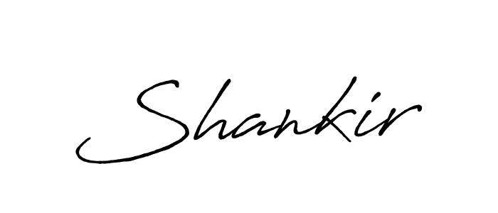 Create a beautiful signature design for name Shankir. With this signature (Antro_Vectra_Bolder) fonts, you can make a handwritten signature for free. Shankir signature style 7 images and pictures png