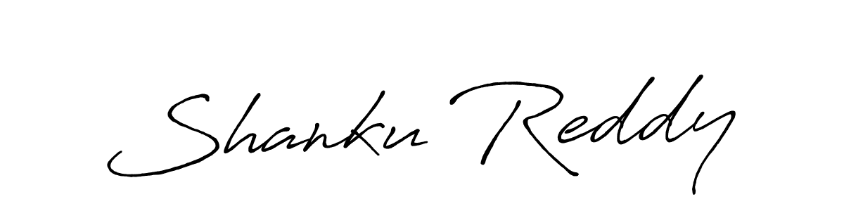 Shanku Reddy stylish signature style. Best Handwritten Sign (Antro_Vectra_Bolder) for my name. Handwritten Signature Collection Ideas for my name Shanku Reddy. Shanku Reddy signature style 7 images and pictures png