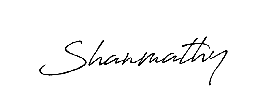 if you are searching for the best signature style for your name Shanmathy. so please give up your signature search. here we have designed multiple signature styles  using Antro_Vectra_Bolder. Shanmathy signature style 7 images and pictures png