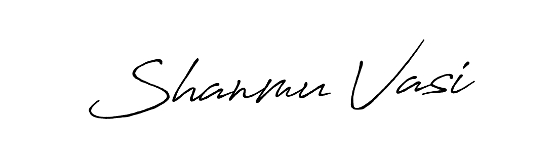 It looks lik you need a new signature style for name Shanmu Vasi. Design unique handwritten (Antro_Vectra_Bolder) signature with our free signature maker in just a few clicks. Shanmu Vasi signature style 7 images and pictures png