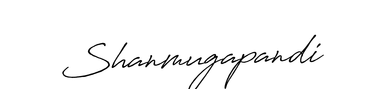 Also You can easily find your signature by using the search form. We will create Shanmugapandi name handwritten signature images for you free of cost using Antro_Vectra_Bolder sign style. Shanmugapandi signature style 7 images and pictures png