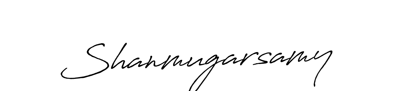 Use a signature maker to create a handwritten signature online. With this signature software, you can design (Antro_Vectra_Bolder) your own signature for name Shanmugarsamy. Shanmugarsamy signature style 7 images and pictures png