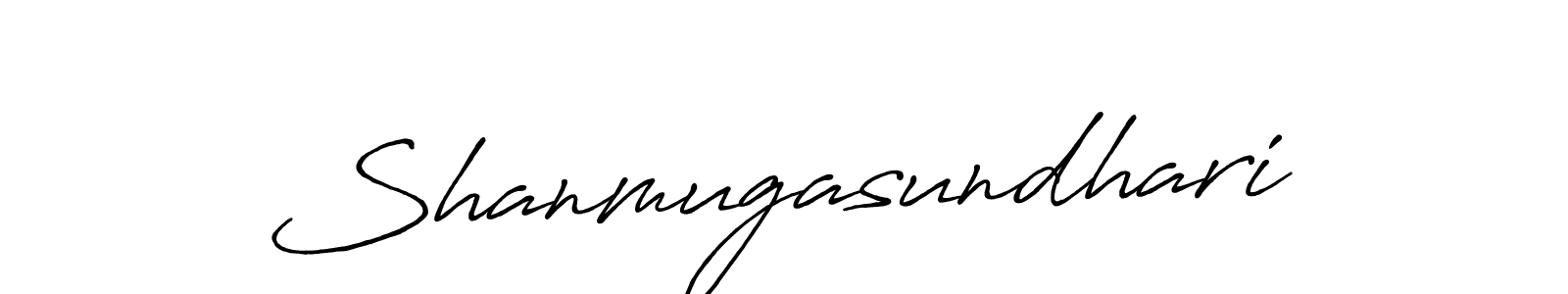 Design your own signature with our free online signature maker. With this signature software, you can create a handwritten (Antro_Vectra_Bolder) signature for name Shanmugasundhari. Shanmugasundhari signature style 7 images and pictures png