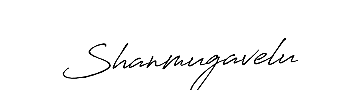 You should practise on your own different ways (Antro_Vectra_Bolder) to write your name (Shanmugavelu) in signature. don't let someone else do it for you. Shanmugavelu signature style 7 images and pictures png