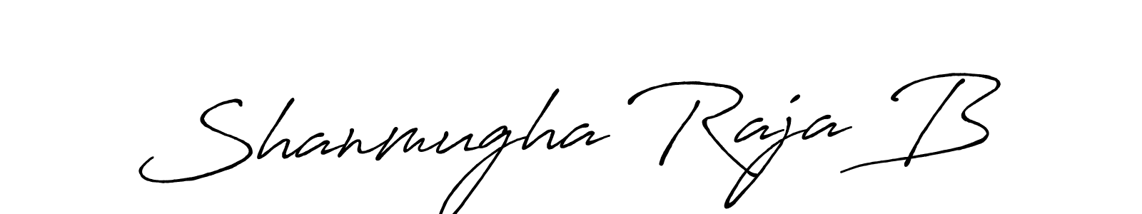 Design your own signature with our free online signature maker. With this signature software, you can create a handwritten (Antro_Vectra_Bolder) signature for name Shanmugha Raja B. Shanmugha Raja B signature style 7 images and pictures png