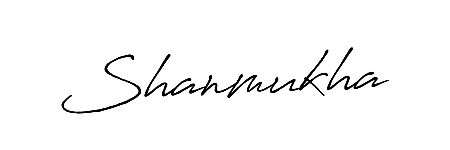 It looks lik you need a new signature style for name Shanmukha. Design unique handwritten (Antro_Vectra_Bolder) signature with our free signature maker in just a few clicks. Shanmukha signature style 7 images and pictures png