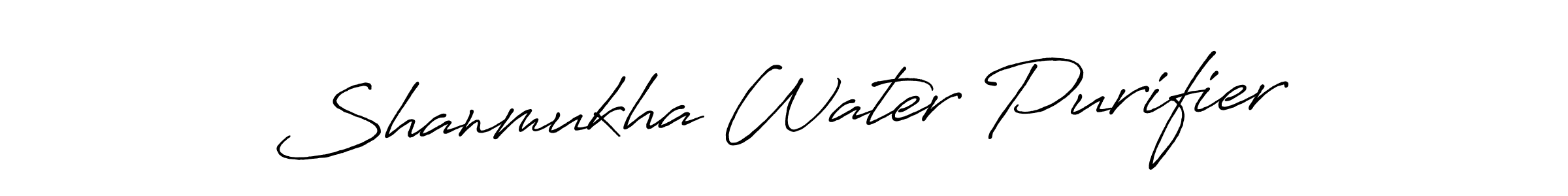 Best and Professional Signature Style for Shanmukha Water Purifier. Antro_Vectra_Bolder Best Signature Style Collection. Shanmukha Water Purifier signature style 7 images and pictures png