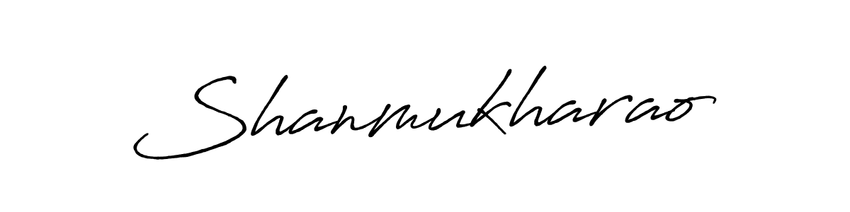 Design your own signature with our free online signature maker. With this signature software, you can create a handwritten (Antro_Vectra_Bolder) signature for name Shanmukharao. Shanmukharao signature style 7 images and pictures png