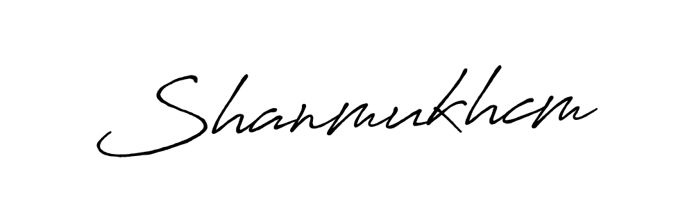 Once you've used our free online signature maker to create your best signature Antro_Vectra_Bolder style, it's time to enjoy all of the benefits that Shanmukhcm name signing documents. Shanmukhcm signature style 7 images and pictures png