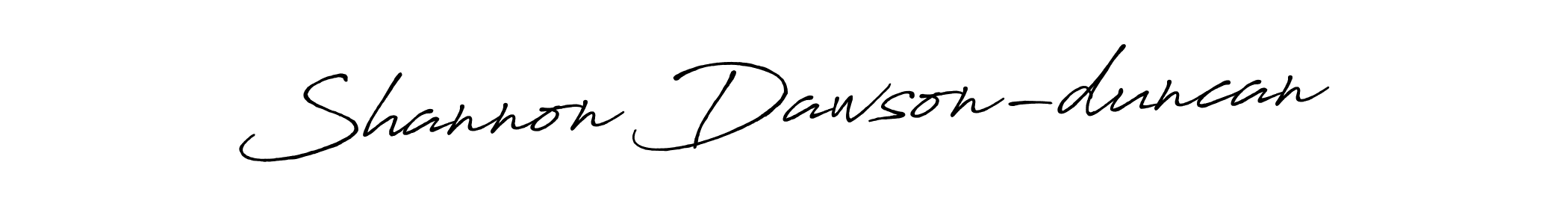 You can use this online signature creator to create a handwritten signature for the name Shannon Dawson-duncan. This is the best online autograph maker. Shannon Dawson-duncan signature style 7 images and pictures png