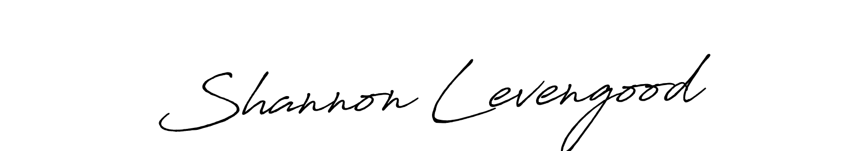Design your own signature with our free online signature maker. With this signature software, you can create a handwritten (Antro_Vectra_Bolder) signature for name Shannon Levengood. Shannon Levengood signature style 7 images and pictures png