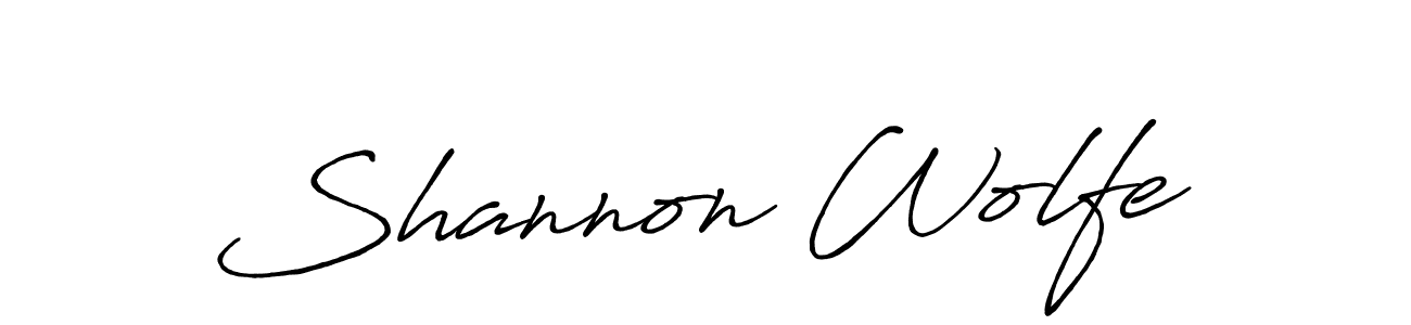 Here are the top 10 professional signature styles for the name Shannon Wolfe. These are the best autograph styles you can use for your name. Shannon Wolfe signature style 7 images and pictures png