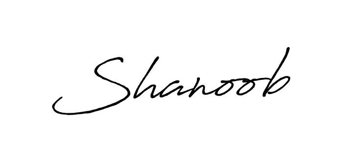 Shanoob stylish signature style. Best Handwritten Sign (Antro_Vectra_Bolder) for my name. Handwritten Signature Collection Ideas for my name Shanoob. Shanoob signature style 7 images and pictures png