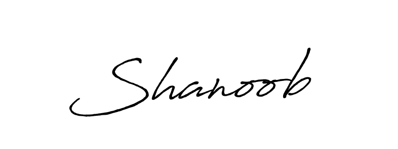 It looks lik you need a new signature style for name Shanoob . Design unique handwritten (Antro_Vectra_Bolder) signature with our free signature maker in just a few clicks. Shanoob  signature style 7 images and pictures png