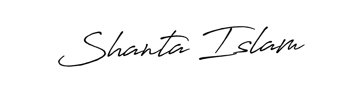 Here are the top 10 professional signature styles for the name Shanta Islam. These are the best autograph styles you can use for your name. Shanta Islam signature style 7 images and pictures png