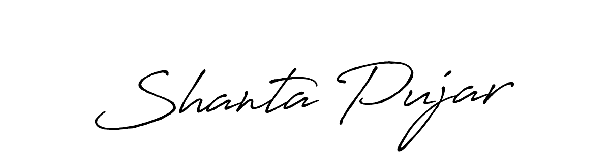 Here are the top 10 professional signature styles for the name Shanta Pujar. These are the best autograph styles you can use for your name. Shanta Pujar signature style 7 images and pictures png