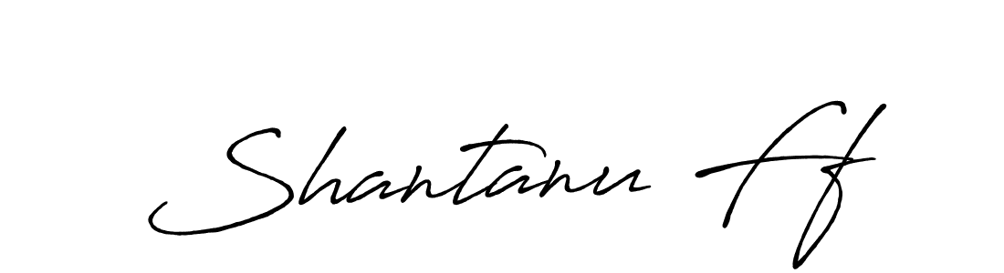 You should practise on your own different ways (Antro_Vectra_Bolder) to write your name (Shantanu Ff) in signature. don't let someone else do it for you. Shantanu Ff signature style 7 images and pictures png