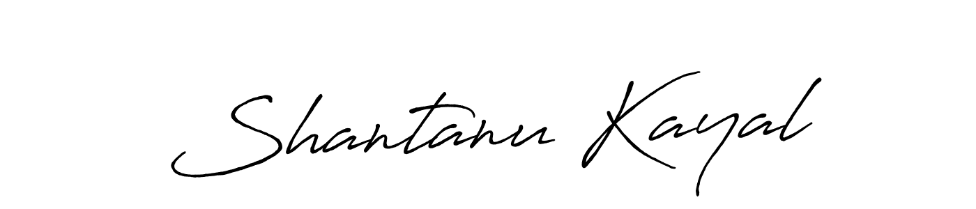 The best way (Antro_Vectra_Bolder) to make a short signature is to pick only two or three words in your name. The name Shantanu Kayal include a total of six letters. For converting this name. Shantanu Kayal signature style 7 images and pictures png