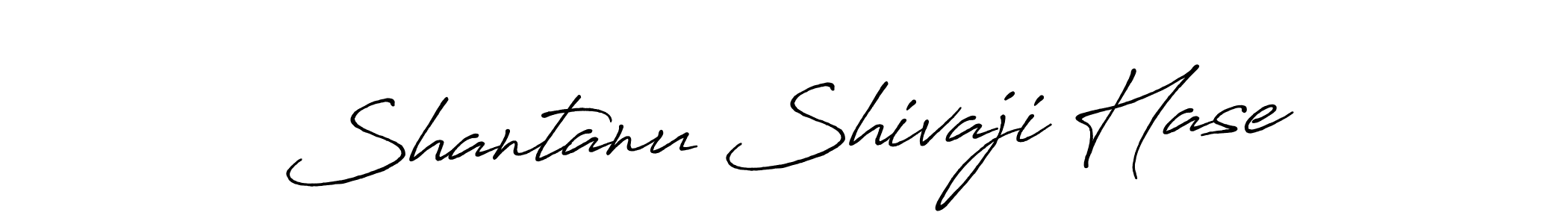 How to make Shantanu Shivaji Hase name signature. Use Antro_Vectra_Bolder style for creating short signs online. This is the latest handwritten sign. Shantanu Shivaji Hase signature style 7 images and pictures png