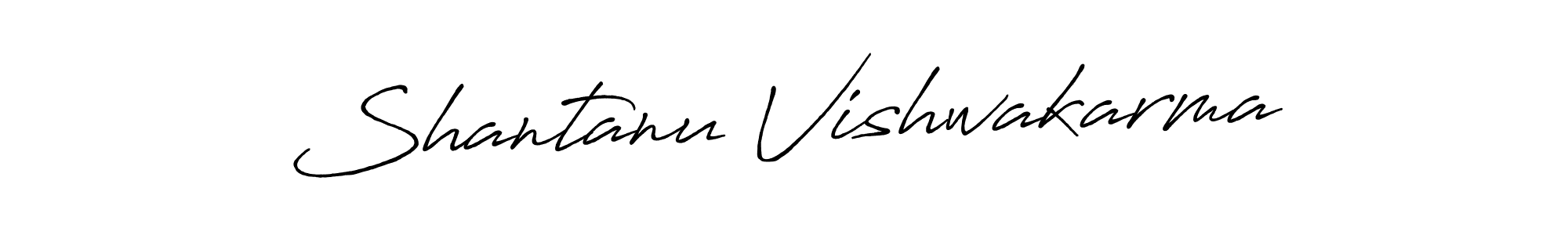 Make a beautiful signature design for name Shantanu Vishwakarma. Use this online signature maker to create a handwritten signature for free. Shantanu Vishwakarma signature style 7 images and pictures png