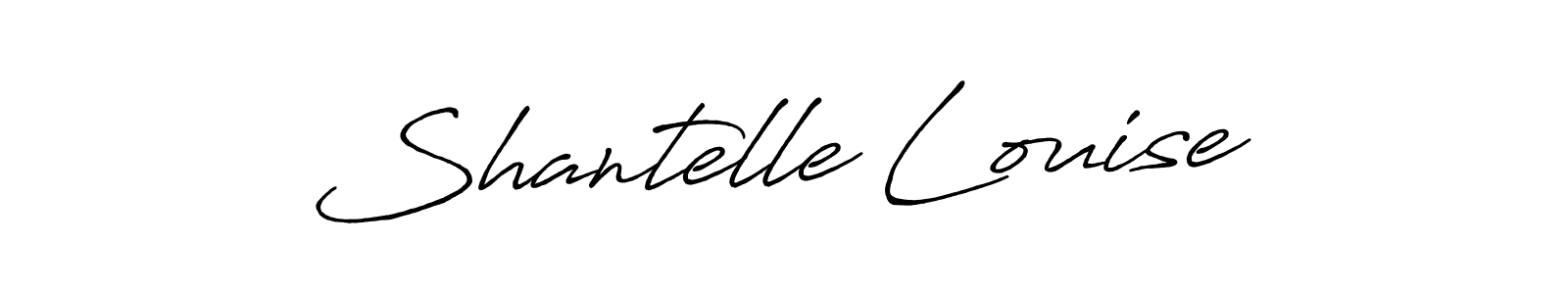 This is the best signature style for the Shantelle Louise name. Also you like these signature font (Antro_Vectra_Bolder). Mix name signature. Shantelle Louise signature style 7 images and pictures png