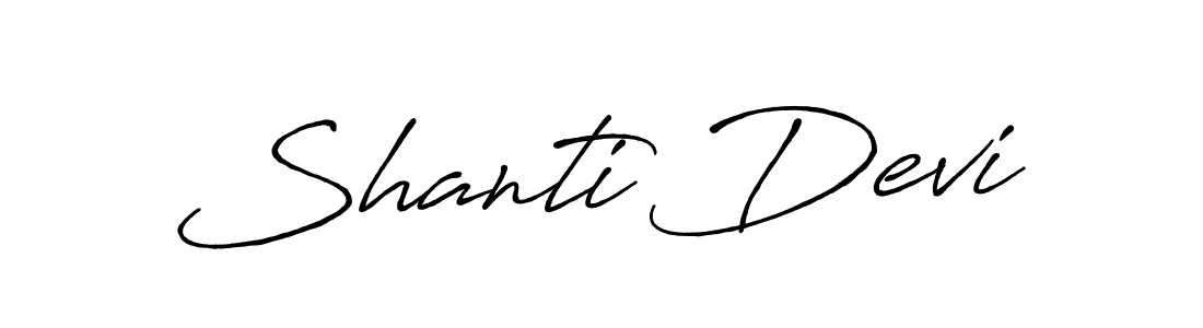 if you are searching for the best signature style for your name Shanti Devi. so please give up your signature search. here we have designed multiple signature styles  using Antro_Vectra_Bolder. Shanti Devi signature style 7 images and pictures png