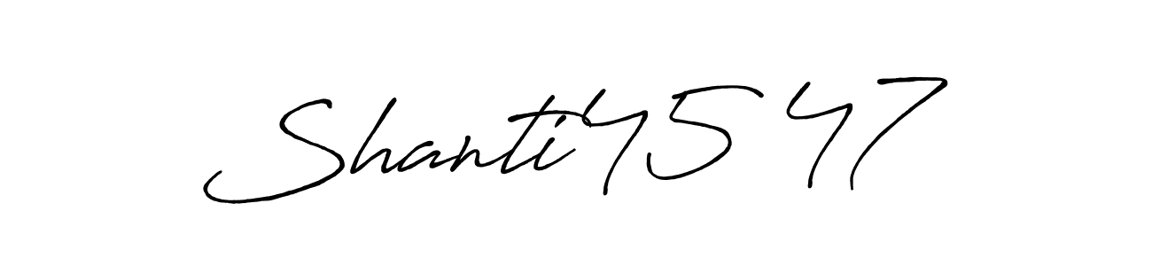 if you are searching for the best signature style for your name Shanti45’47. so please give up your signature search. here we have designed multiple signature styles  using Antro_Vectra_Bolder. Shanti45’47 signature style 7 images and pictures png