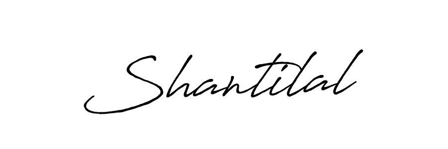Also we have Shantilal name is the best signature style. Create professional handwritten signature collection using Antro_Vectra_Bolder autograph style. Shantilal signature style 7 images and pictures png