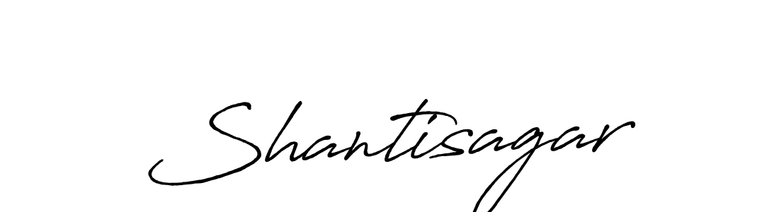 Design your own signature with our free online signature maker. With this signature software, you can create a handwritten (Antro_Vectra_Bolder) signature for name Shantisagar. Shantisagar signature style 7 images and pictures png
