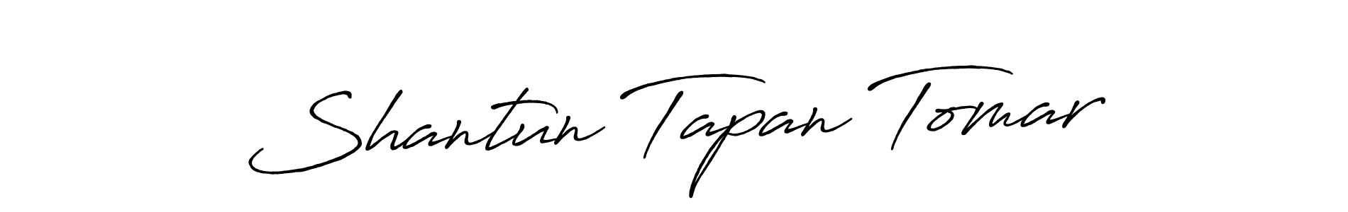 Check out images of Autograph of Shantun Tapan Tomar name. Actor Shantun Tapan Tomar Signature Style. Antro_Vectra_Bolder is a professional sign style online. Shantun Tapan Tomar signature style 7 images and pictures png