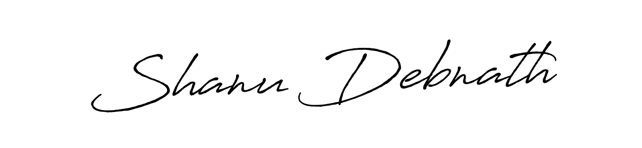 It looks lik you need a new signature style for name Shanu Debnath. Design unique handwritten (Antro_Vectra_Bolder) signature with our free signature maker in just a few clicks. Shanu Debnath signature style 7 images and pictures png