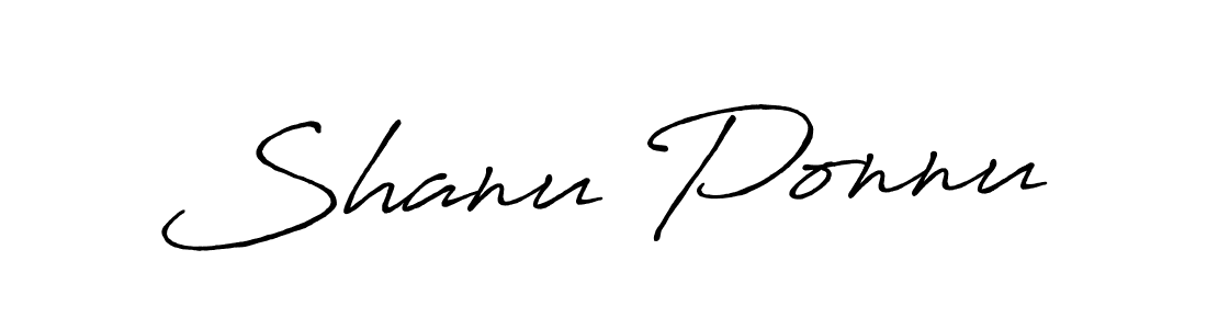 The best way (Antro_Vectra_Bolder) to make a short signature is to pick only two or three words in your name. The name Shanu Ponnu include a total of six letters. For converting this name. Shanu Ponnu signature style 7 images and pictures png