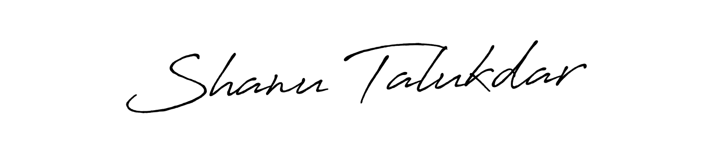 Antro_Vectra_Bolder is a professional signature style that is perfect for those who want to add a touch of class to their signature. It is also a great choice for those who want to make their signature more unique. Get Shanu Talukdar name to fancy signature for free. Shanu Talukdar signature style 7 images and pictures png