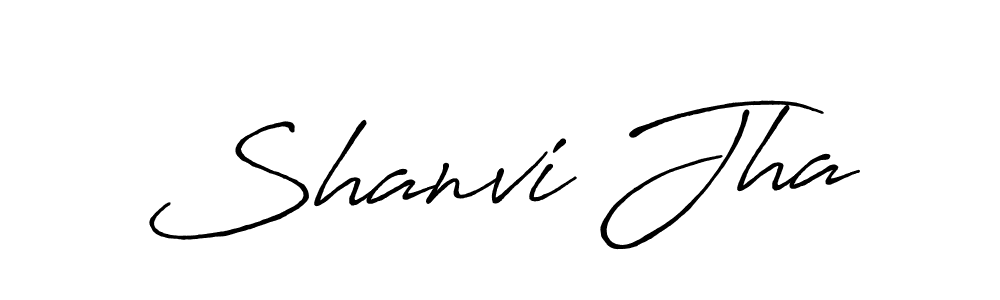 How to make Shanvi Jha signature? Antro_Vectra_Bolder is a professional autograph style. Create handwritten signature for Shanvi Jha name. Shanvi Jha signature style 7 images and pictures png