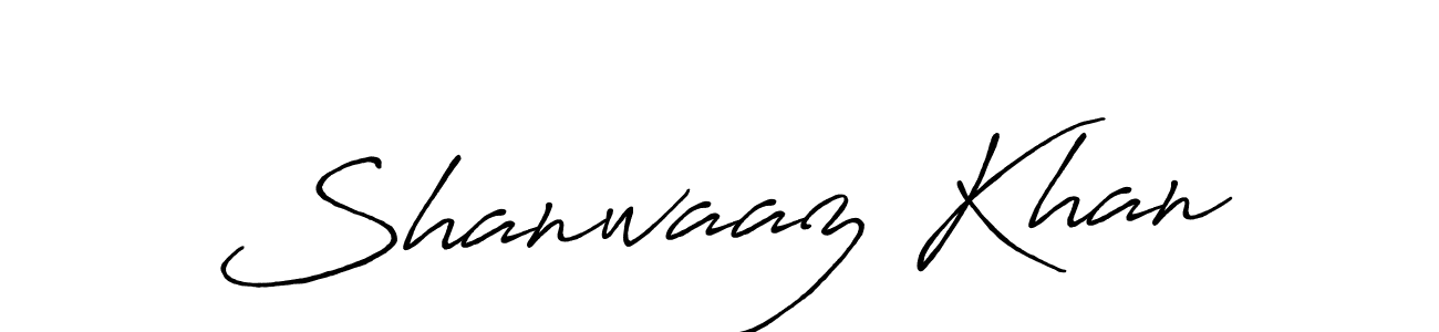 Make a beautiful signature design for name Shanwaaz Khan. Use this online signature maker to create a handwritten signature for free. Shanwaaz Khan signature style 7 images and pictures png