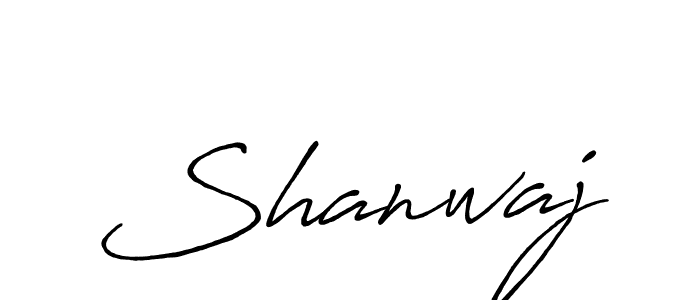 Make a beautiful signature design for name Shanwaj. With this signature (Antro_Vectra_Bolder) style, you can create a handwritten signature for free. Shanwaj signature style 7 images and pictures png