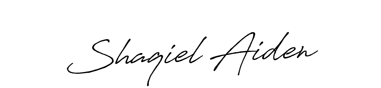 How to Draw Shaqiel Aiden signature style? Antro_Vectra_Bolder is a latest design signature styles for name Shaqiel Aiden. Shaqiel Aiden signature style 7 images and pictures png