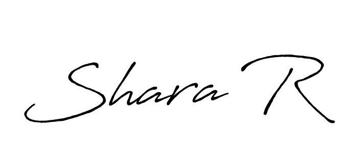 Once you've used our free online signature maker to create your best signature Antro_Vectra_Bolder style, it's time to enjoy all of the benefits that Shara R name signing documents. Shara R signature style 7 images and pictures png