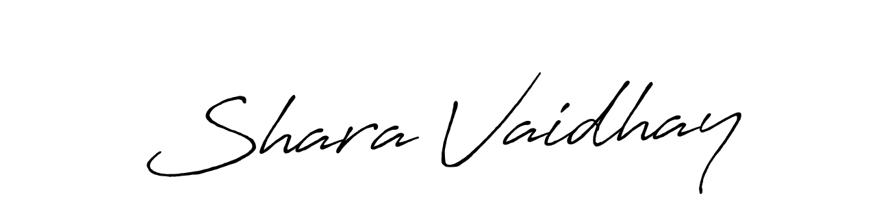 This is the best signature style for the Shara Vaidhay name. Also you like these signature font (Antro_Vectra_Bolder). Mix name signature. Shara Vaidhay signature style 7 images and pictures png