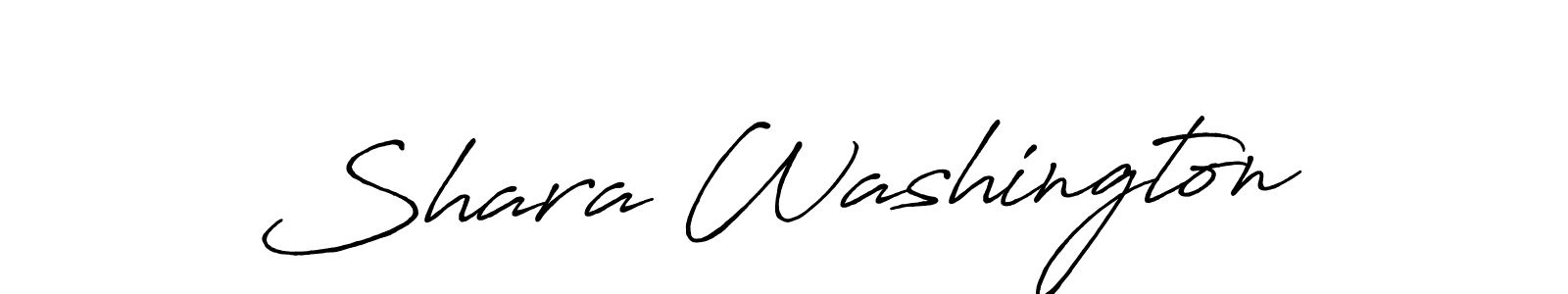 Use a signature maker to create a handwritten signature online. With this signature software, you can design (Antro_Vectra_Bolder) your own signature for name Shara Washington. Shara Washington signature style 7 images and pictures png