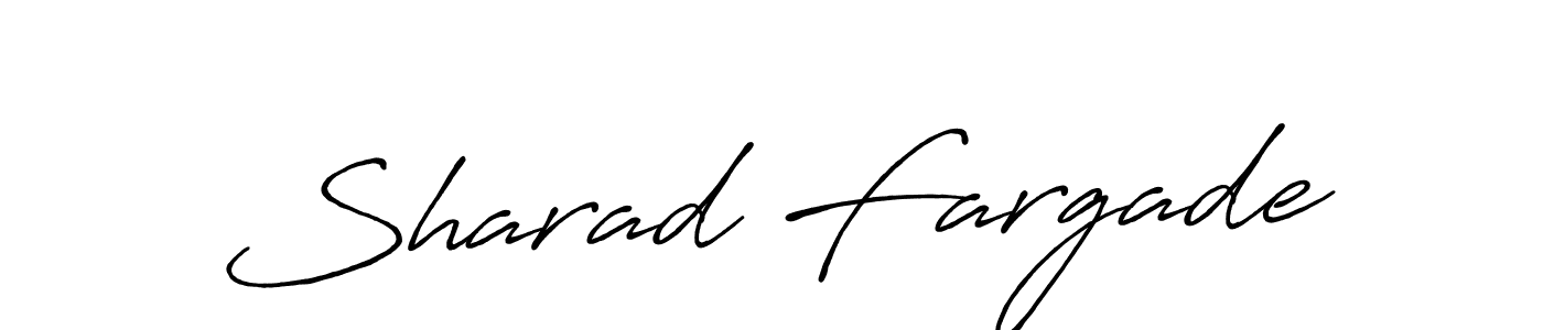 Make a short Sharad Fargade signature style. Manage your documents anywhere anytime using Antro_Vectra_Bolder. Create and add eSignatures, submit forms, share and send files easily. Sharad Fargade signature style 7 images and pictures png