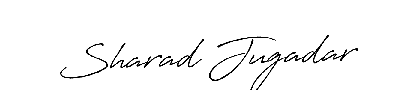 Use a signature maker to create a handwritten signature online. With this signature software, you can design (Antro_Vectra_Bolder) your own signature for name Sharad Jugadar. Sharad Jugadar signature style 7 images and pictures png