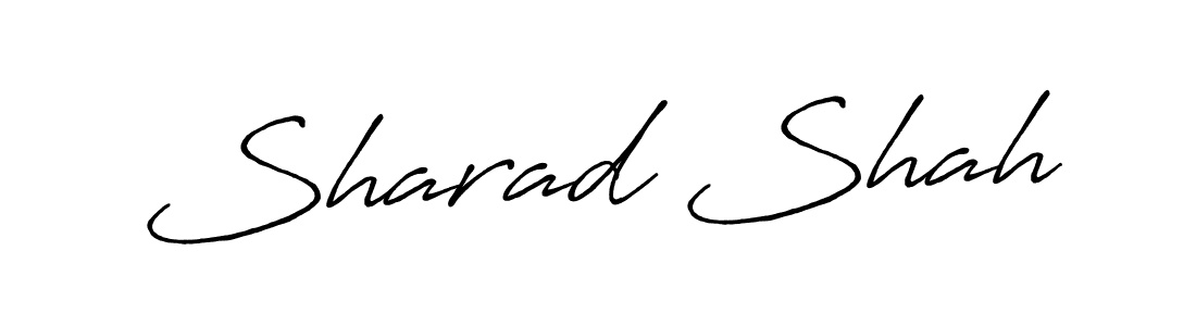 How to make Sharad Shah signature? Antro_Vectra_Bolder is a professional autograph style. Create handwritten signature for Sharad Shah name. Sharad Shah signature style 7 images and pictures png